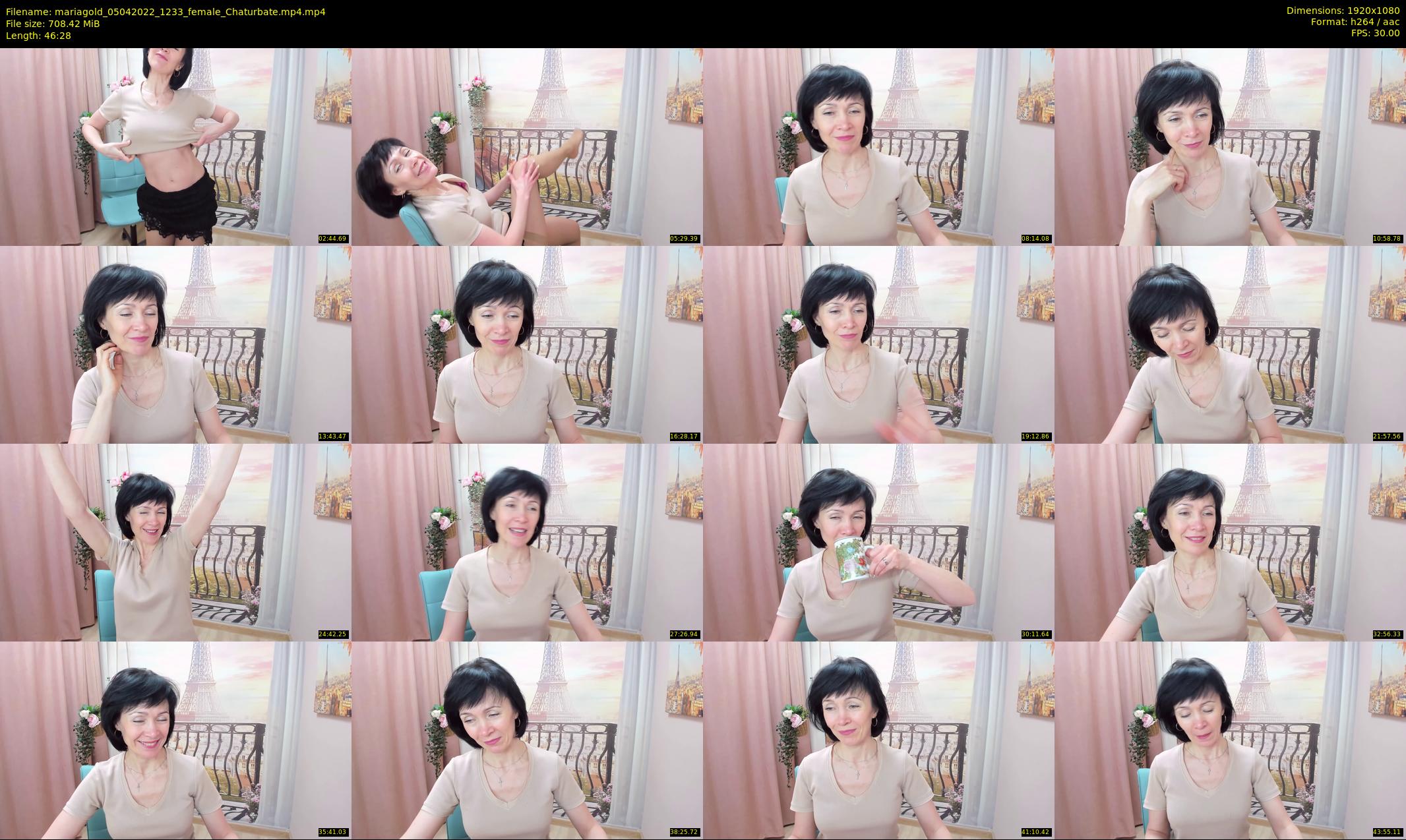 mariagold — 47 minute Chaturbate female cam show recording, 1080p, Apr 5, 2022