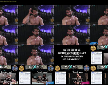 maximus_787 — 7 minute Chaturbate male cam show recording, 1080p, Apr 6, 2022