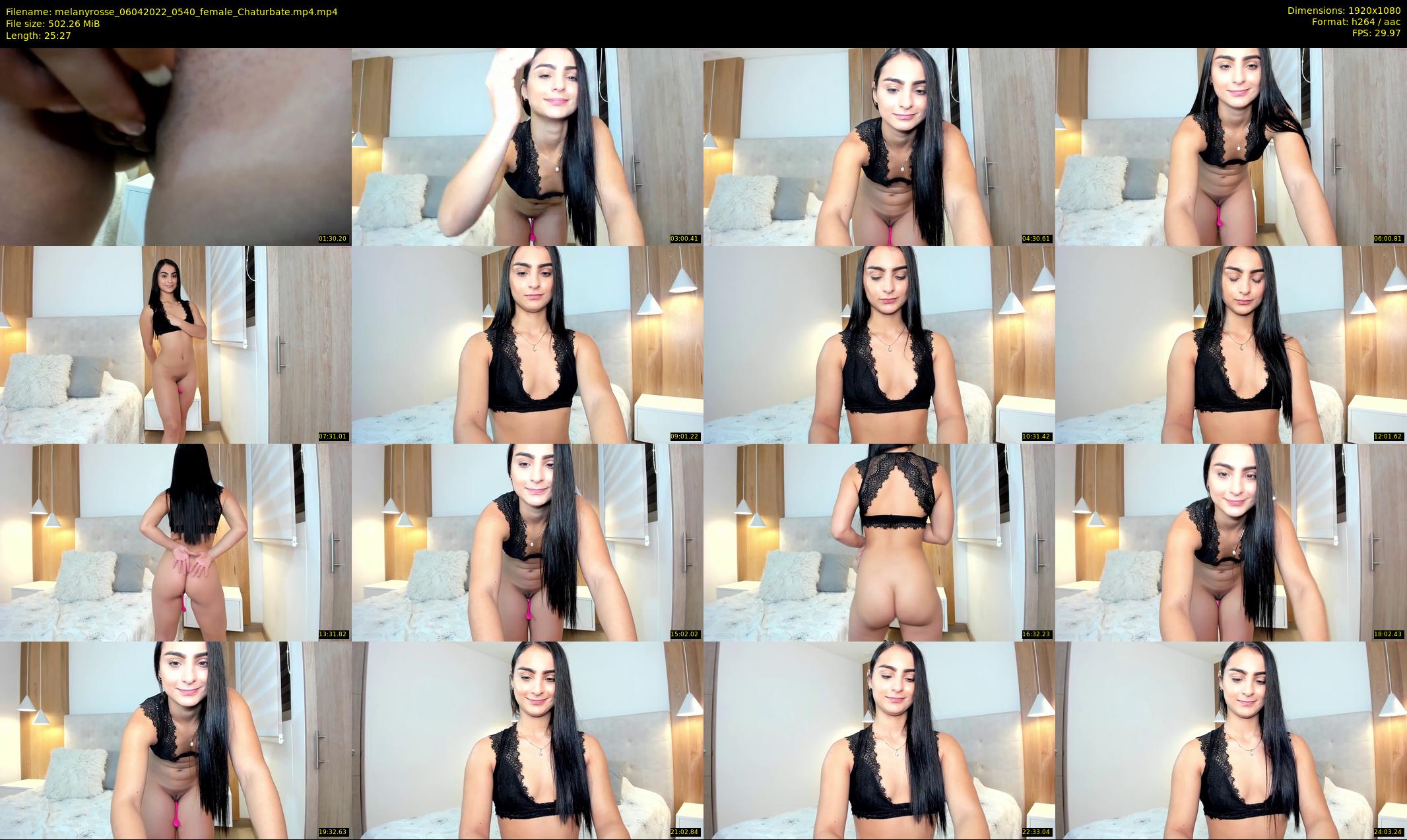 melanyrosse — 26 minute Chaturbate female cam show recording, 1080p, Apr 6, 2022
