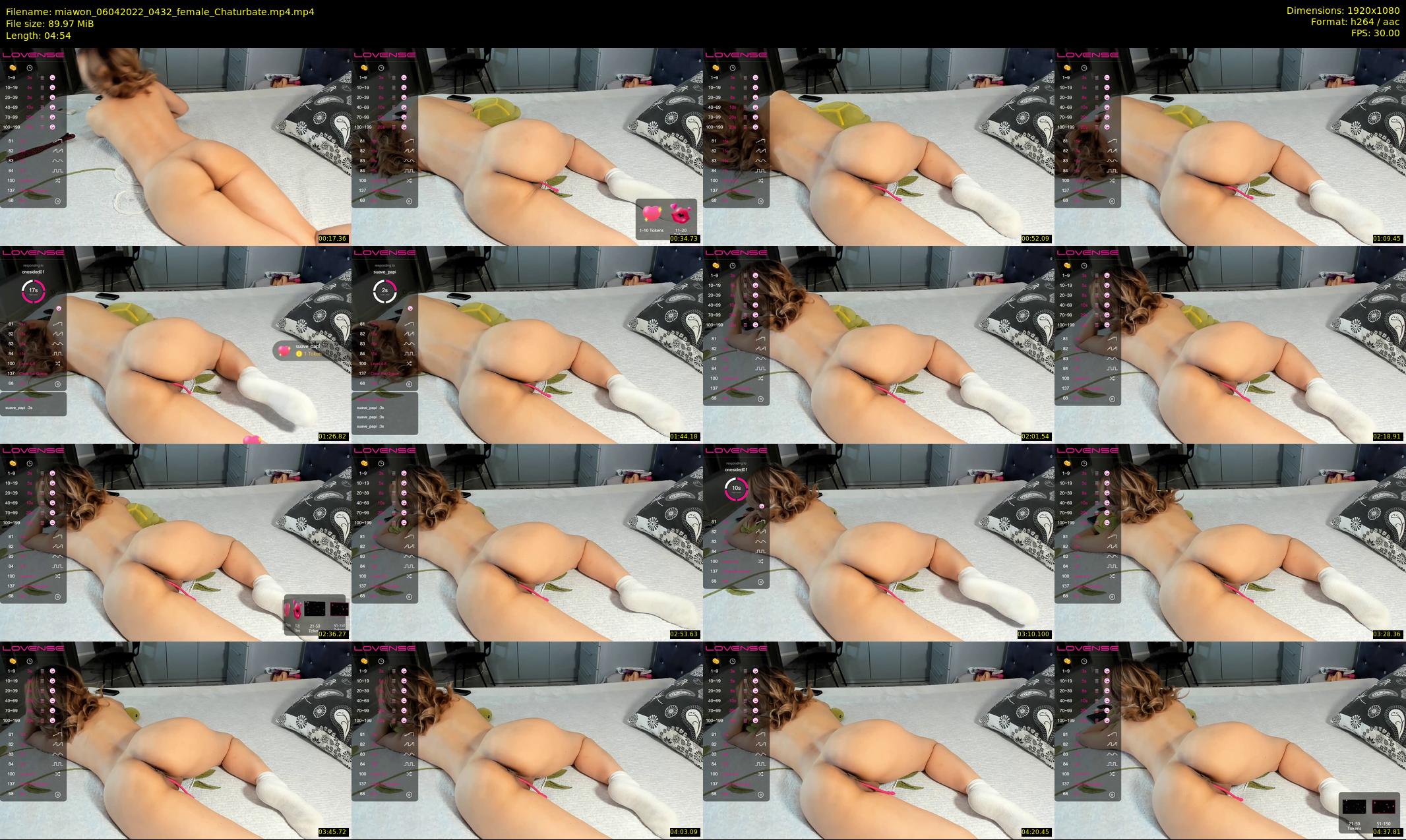miawon — 5 minute Chaturbate female cam show recording, 1080p, Apr 6, 2022