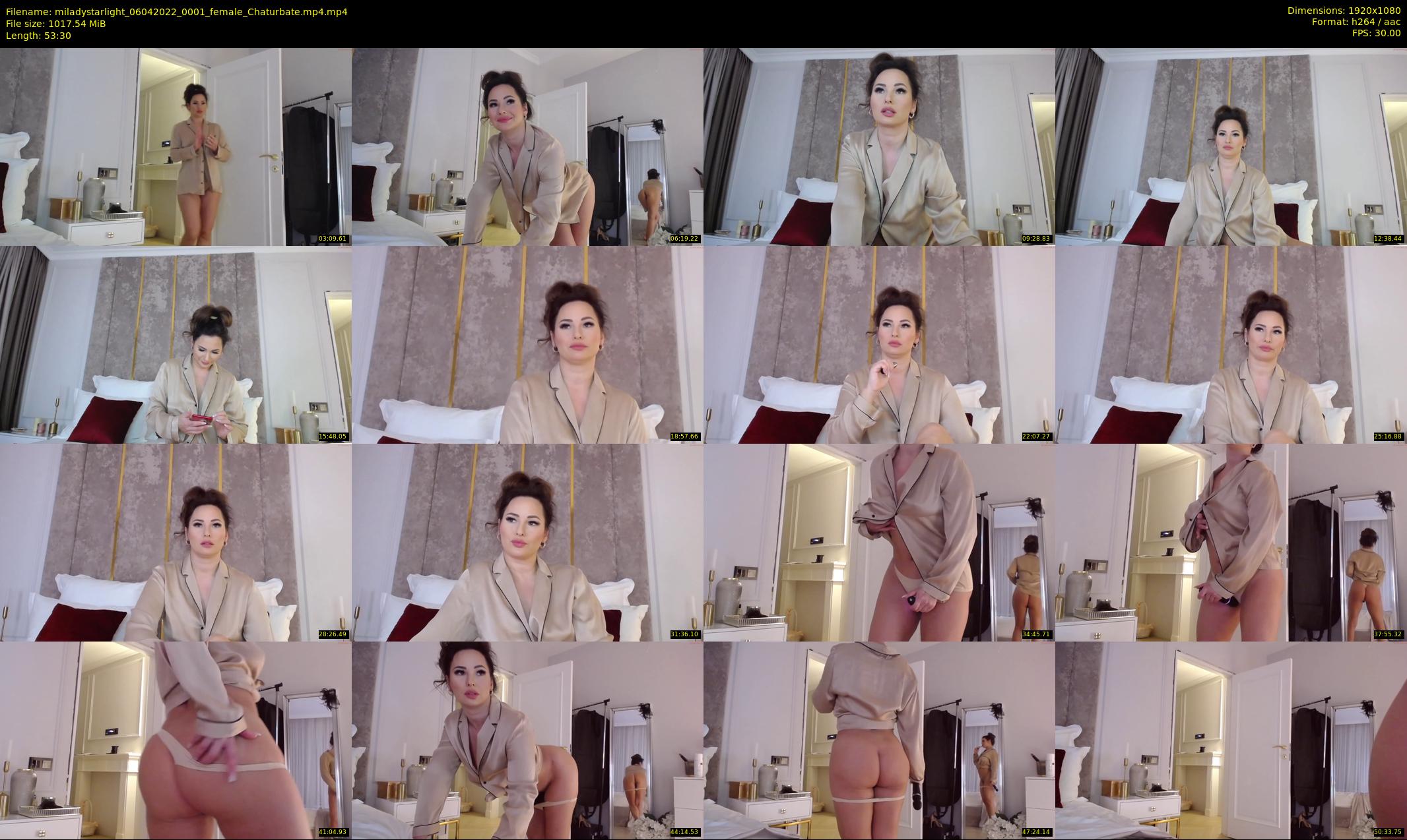 miladystarlight — 54 minute Chaturbate female cam show recording, 1080p, Apr 6, 2022
