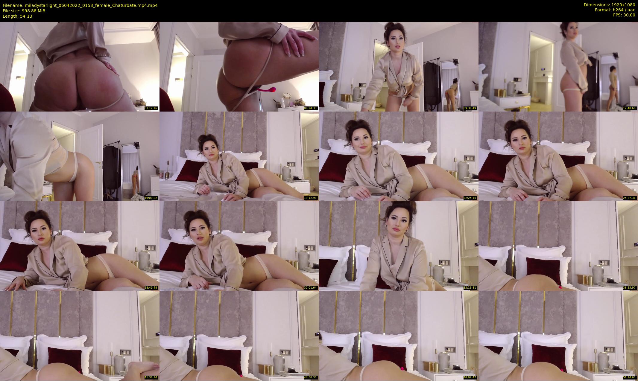 miladystarlight — 55 minute Chaturbate female cam show recording, 1080p, Apr 6, 2022