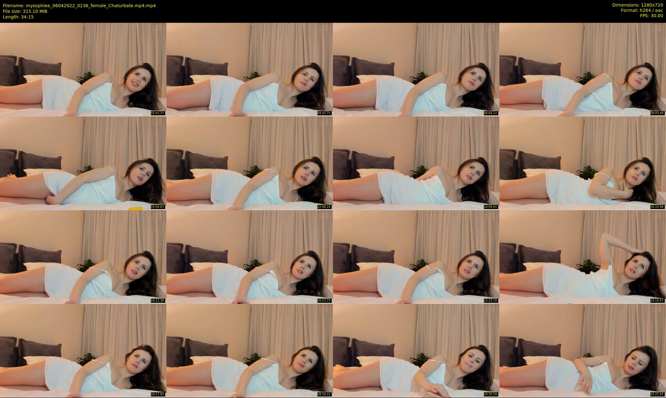 mysophiee — 35 minute Chaturbate female cam show recording, 720p, Apr 6, 2022