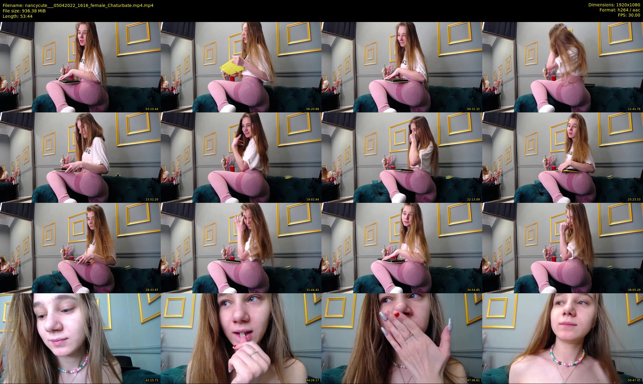 nancycute__ — 54 minute Chaturbate female cam show recording, 1080p, Apr 5, 2022