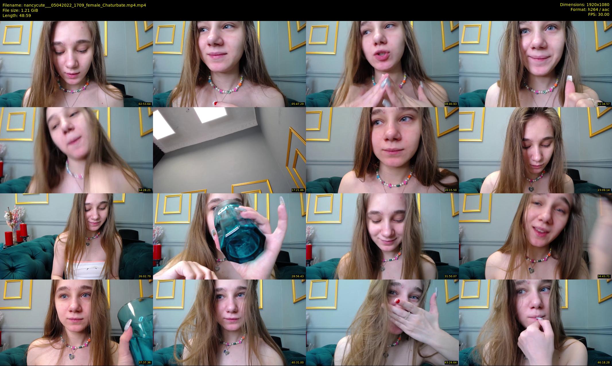 nancycute__ — 49 minute Chaturbate female cam show recording, 1080p, Apr 5, 2022