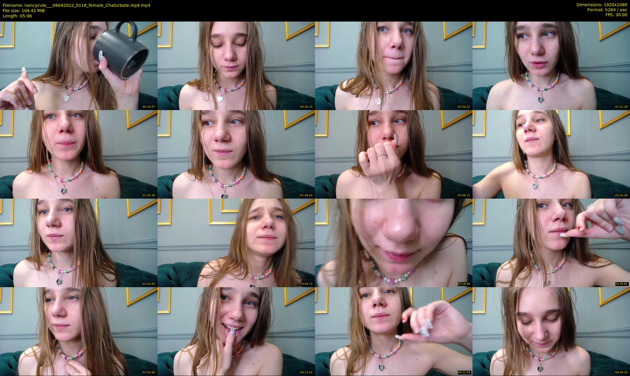 nancycute__ — 6 minute Chaturbate female cam show recording, 1080p, Apr 6, 2022