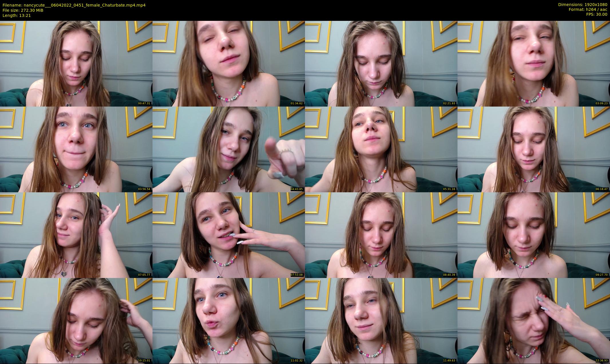 nancycute__ — 14 minute Chaturbate female cam show recording, 1080p, Apr 6, 2022