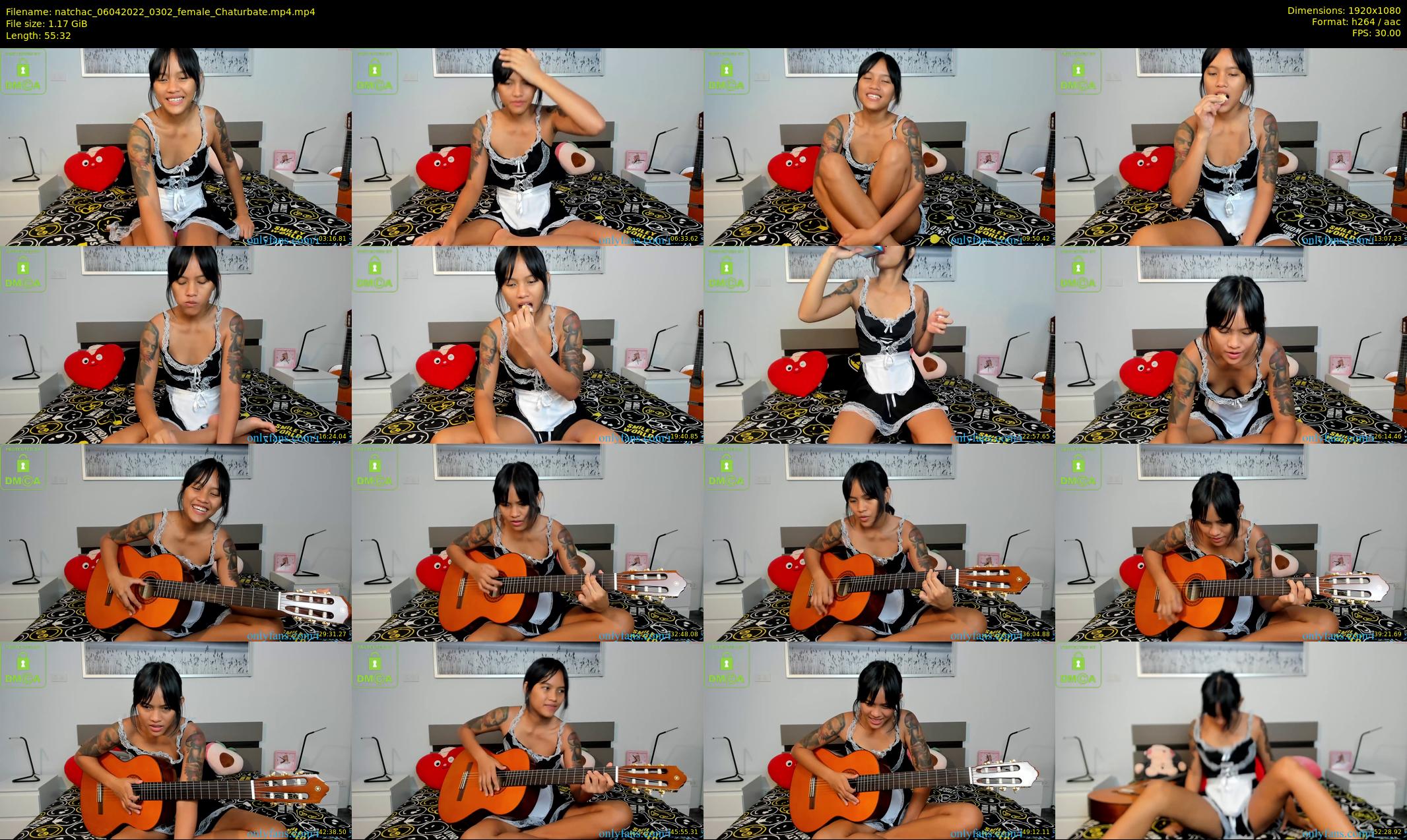 natchac — 56 minute Chaturbate female cam show recording, 1080p, Apr 6, 2022