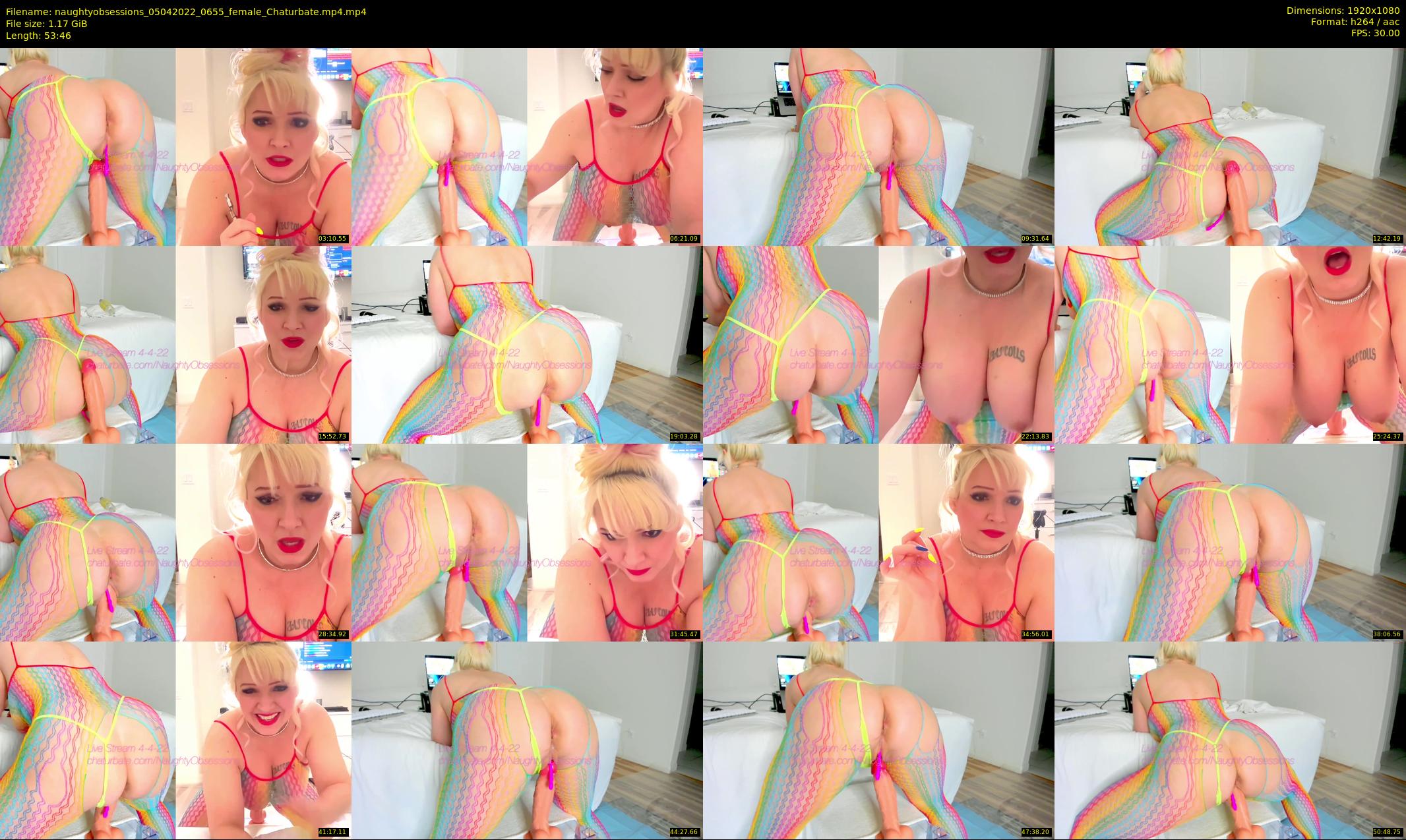 naughtyobsessions — 54 minute Chaturbate female cam show recording, 1080p, Apr 5, 2022