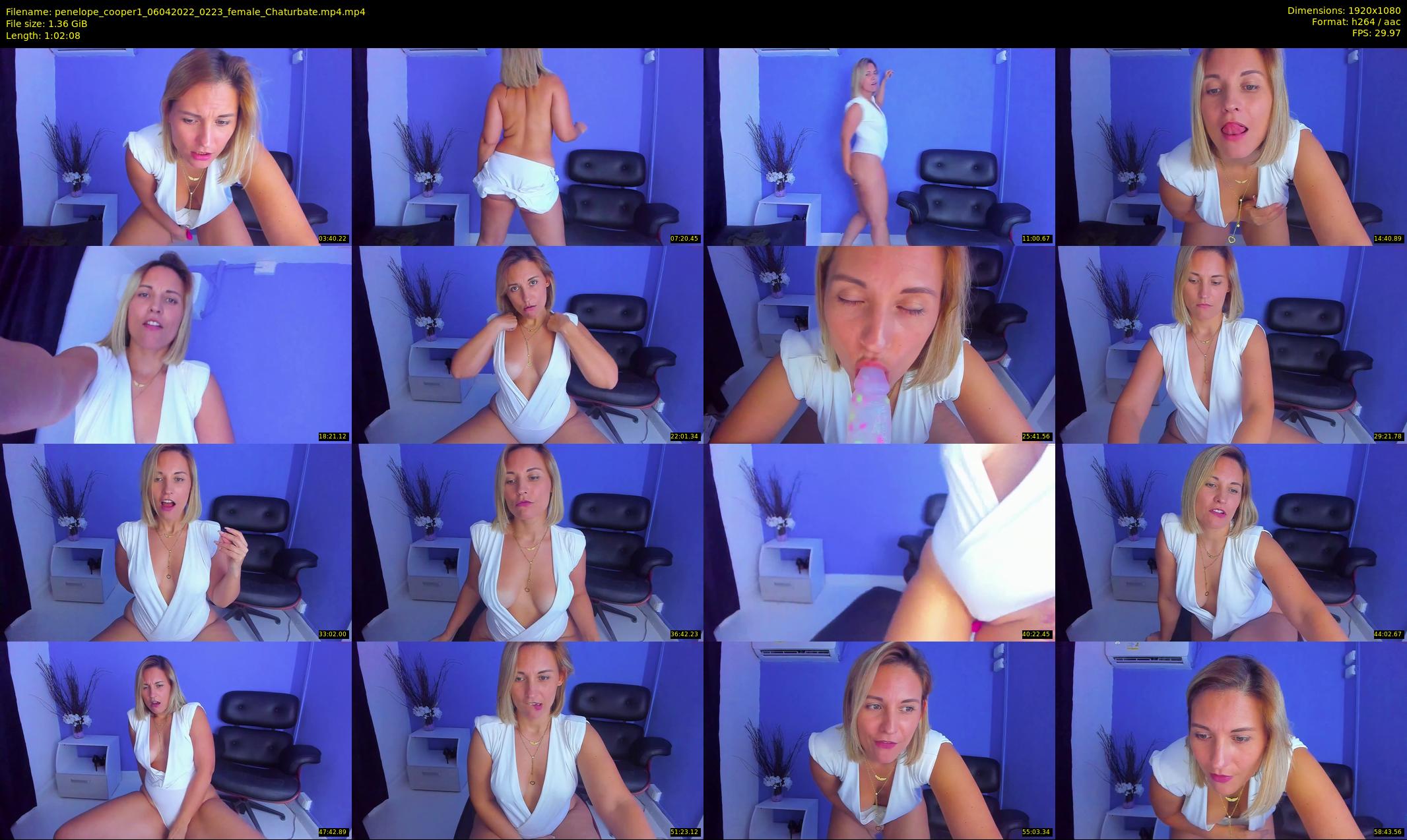 penelope_cooper1 — 63 minute Chaturbate female cam show recording, 1080p, Apr 6, 2022
