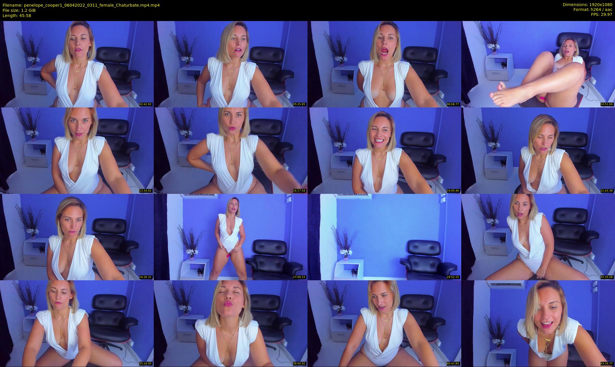 penelope_cooper1 — 46 minute Chaturbate female cam show recording, 1080p, Apr 6, 2022