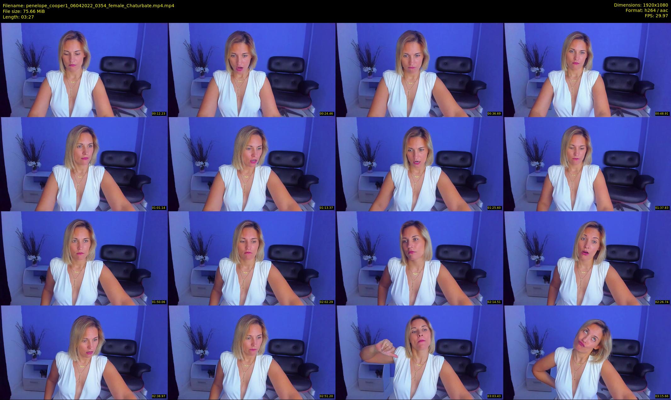 penelope_cooper1 — 4 minute Chaturbate female cam show recording, 1080p, Apr 6, 2022