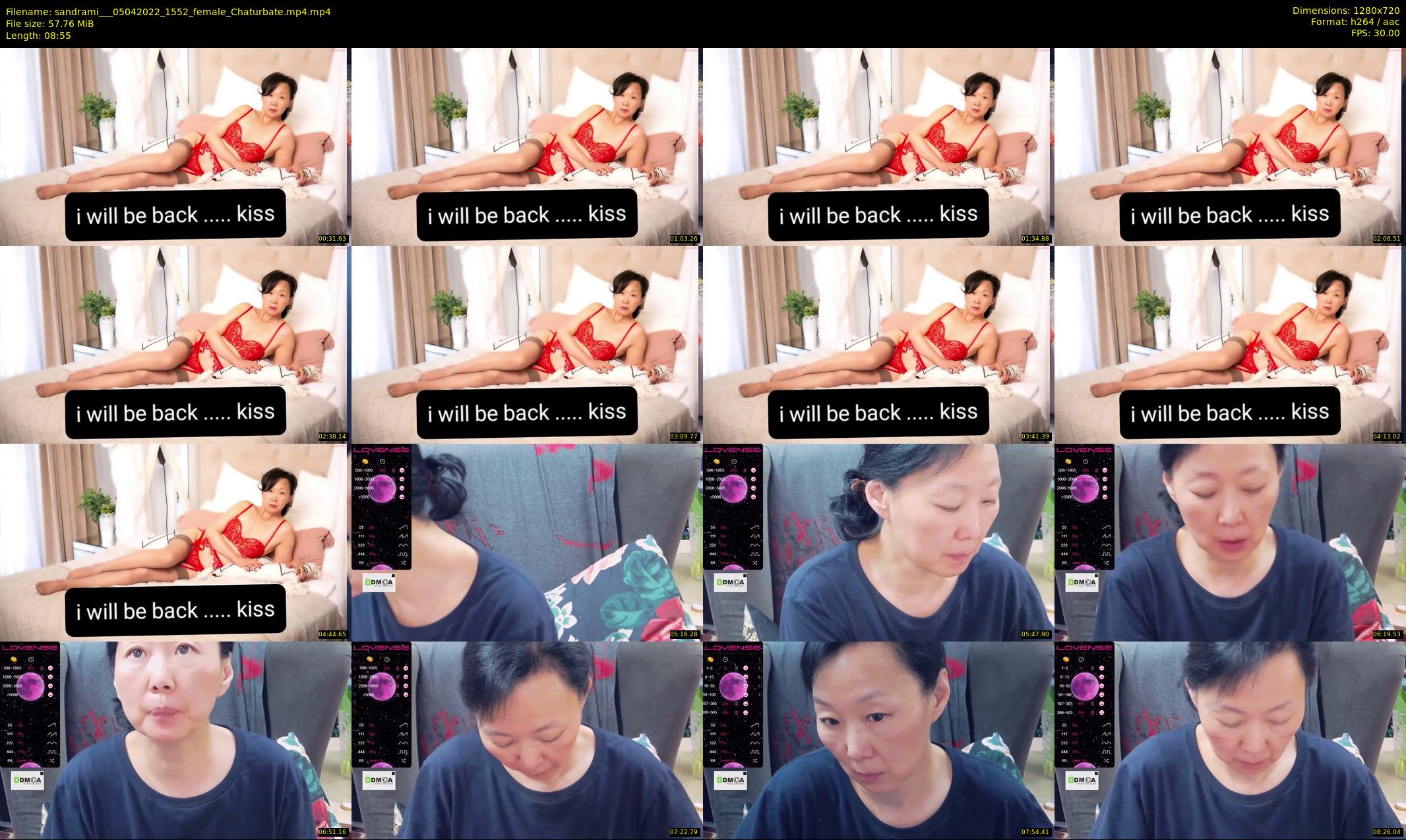 sandrami__ — 9 minute Chaturbate female cam show recording, 720p, Apr 5, 2022