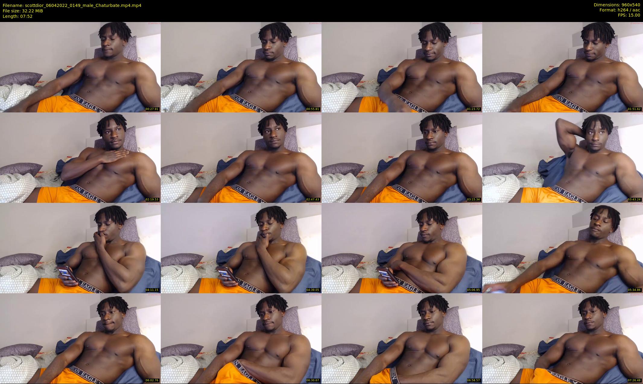 scottdior — 8 minute Chaturbate male cam show recording, 480p, Apr 6, 2022