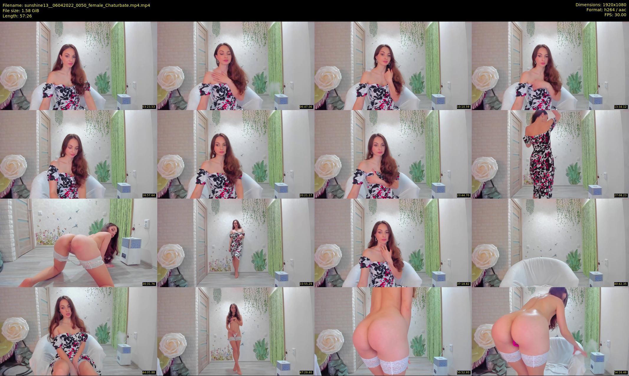 sunshine13_ — 58 minute Chaturbate female cam show recording, 1080p, Apr 6, 2022
