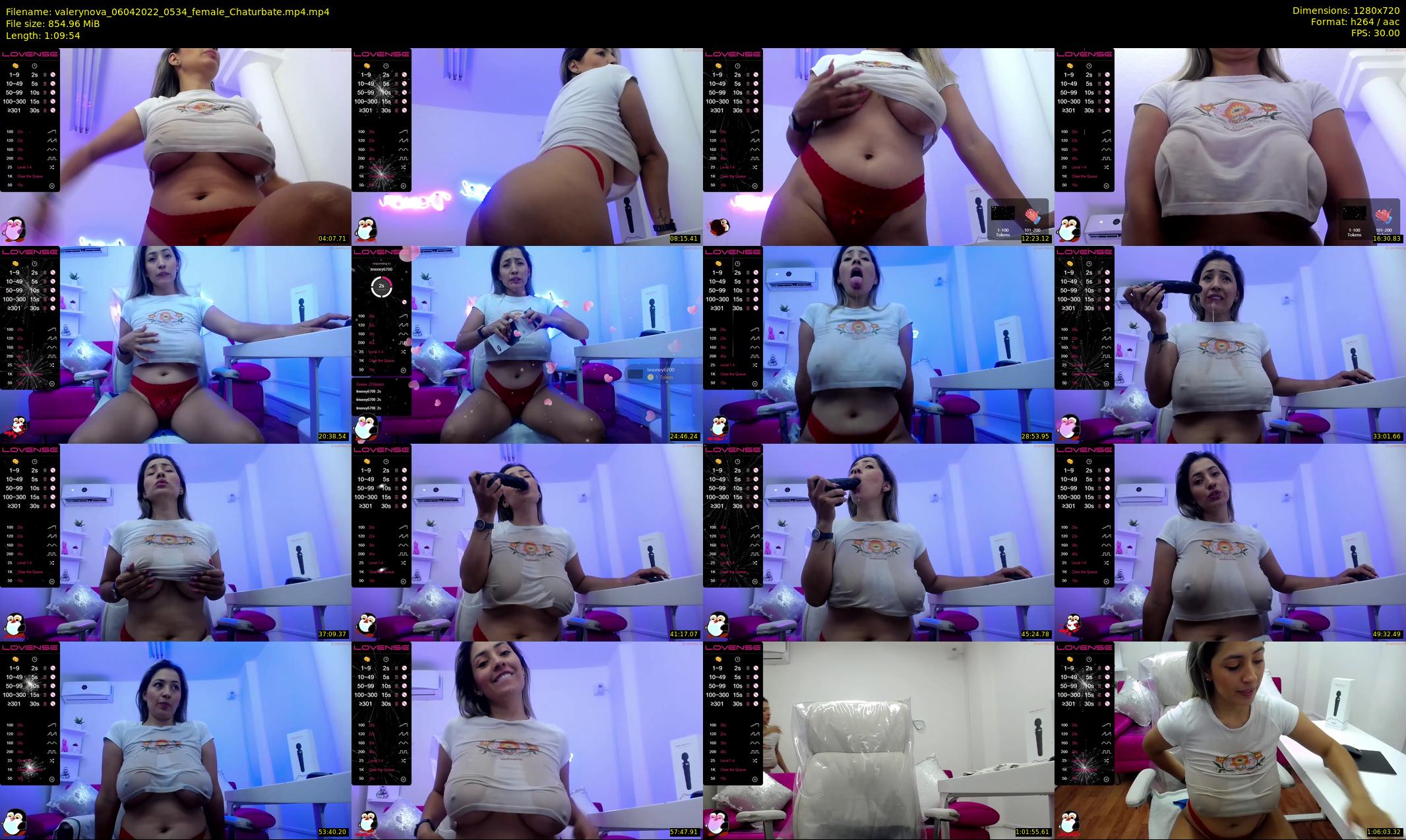 valerynova — 70 minute Chaturbate female cam show recording, 720p, Apr 6, 2022
