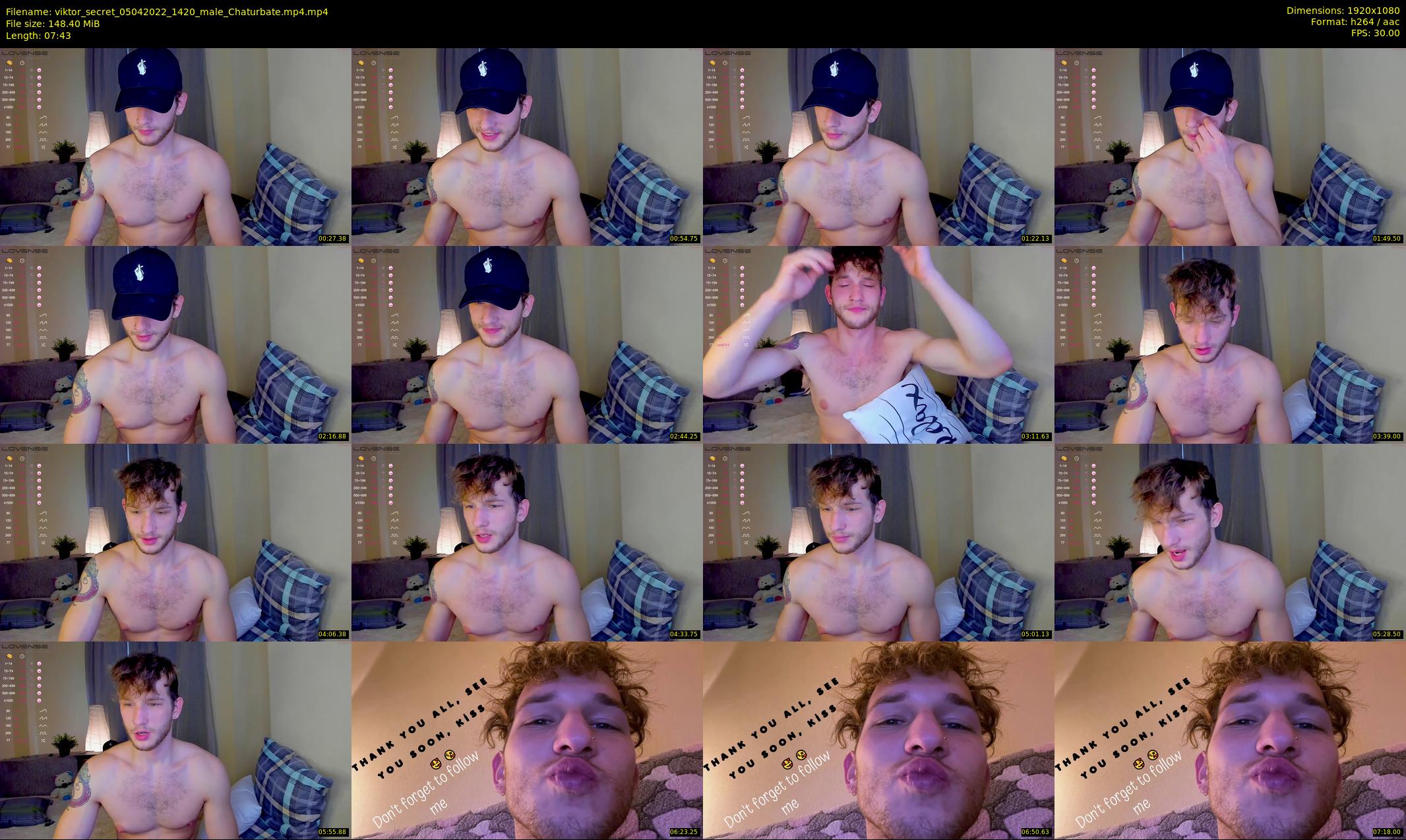 viktor_secret — 8 minute Chaturbate male cam show recording, 1080p, Apr 5, 2022
