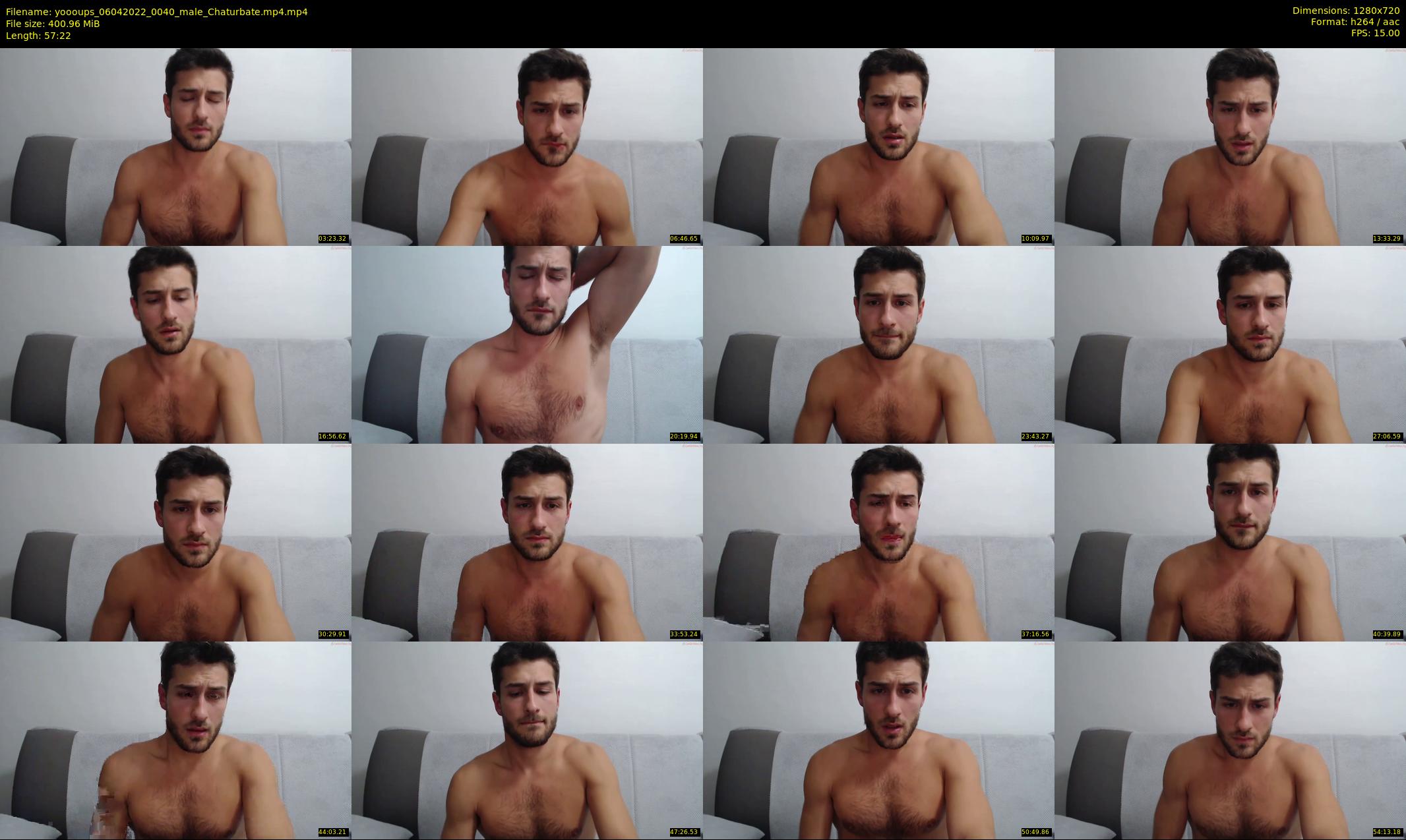 yoooups — 58 minute Chaturbate male cam show recording, 720p, Apr 6, 2022