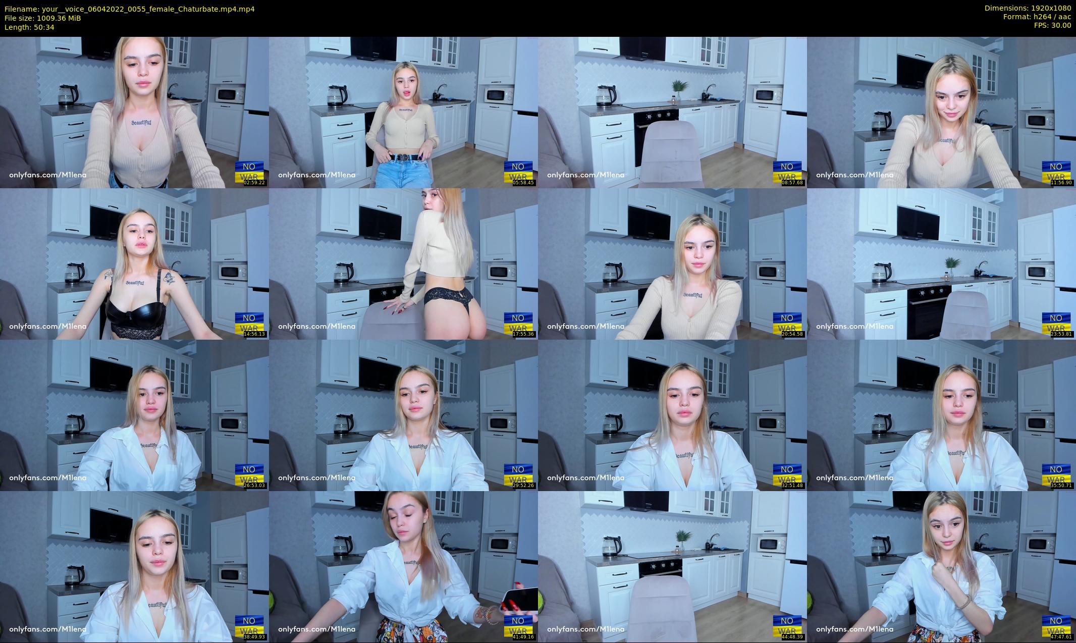 your__voice — 51 minute Chaturbate female cam show recording, 1080p, Apr 6, 2022
