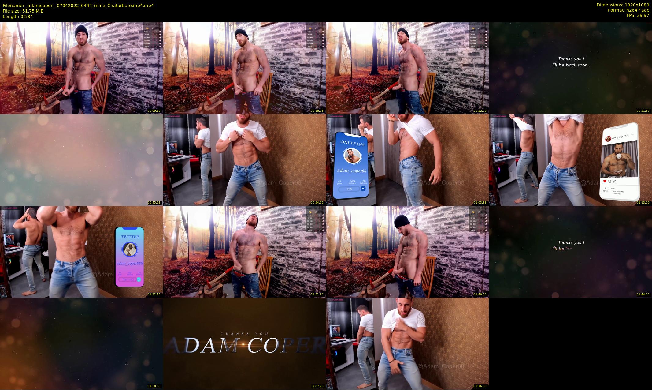 _adamcoper_ — 3 minute Chaturbate male cam show recording, 1080p, Apr 7, 2022