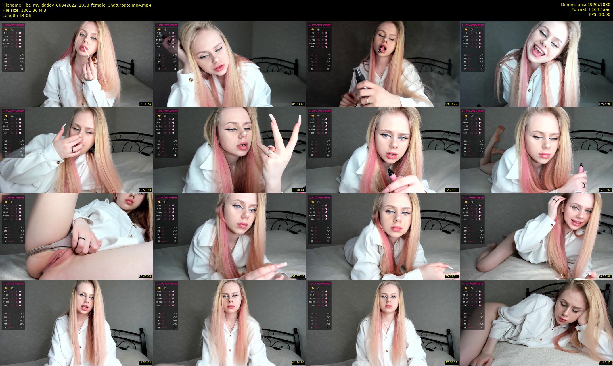 _be_my_daddy — 55 minute Chaturbate female cam show recording, 1080p, Apr 6, 2022
