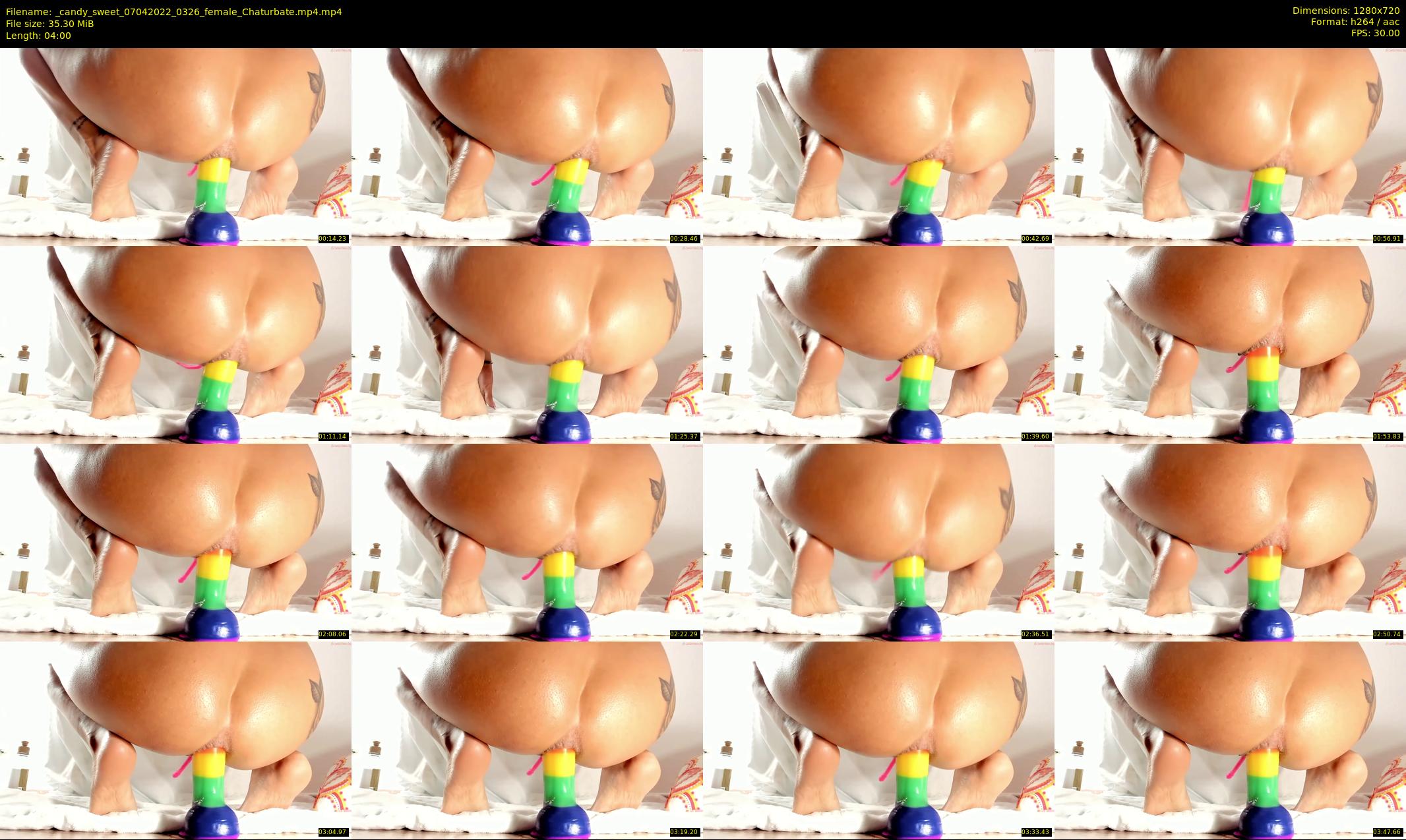 _candy_sweet — 4 minute Chaturbate female cam show recording, 720p, Apr 7, 2022
