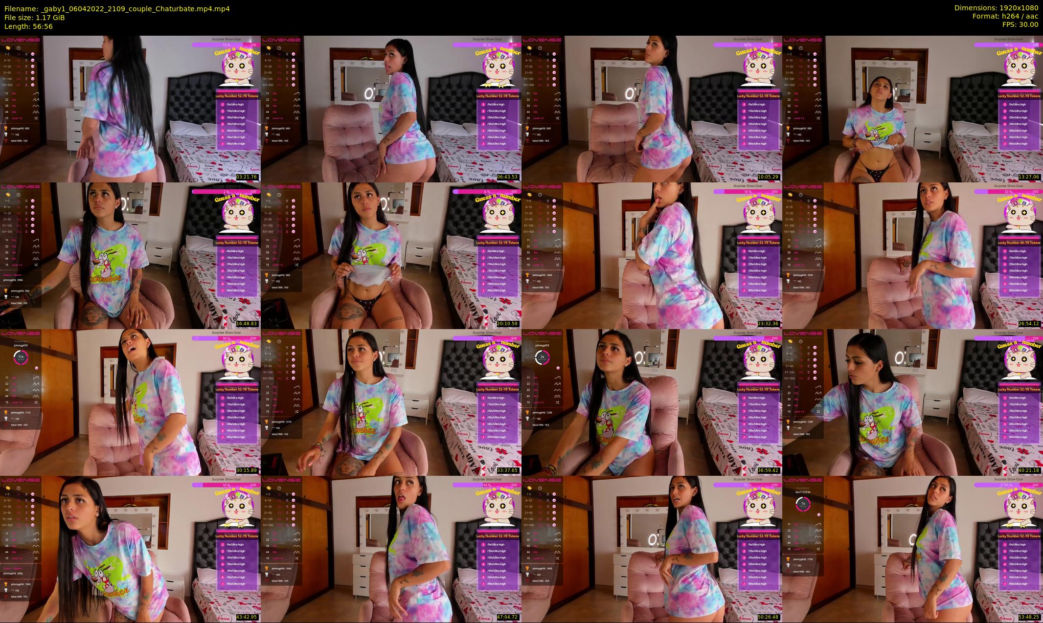 _gaby1 — 57 minute Chaturbate female cam show recording, 1080p, Apr 6, 2022