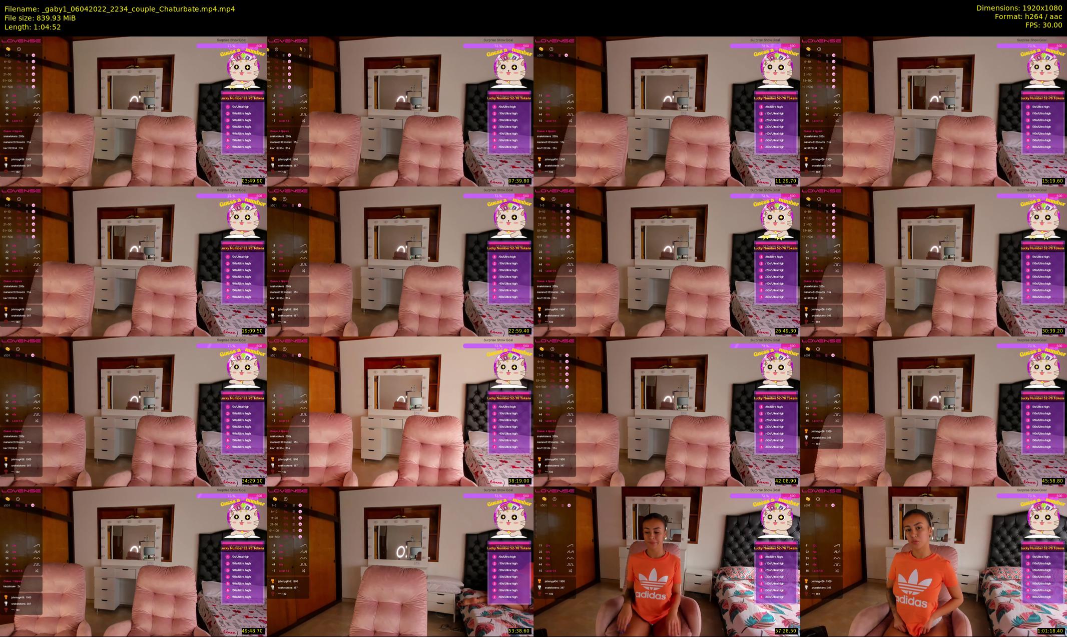 _gaby1 — 65 minute Chaturbate female cam show recording, 1080p, Apr 6, 2022
