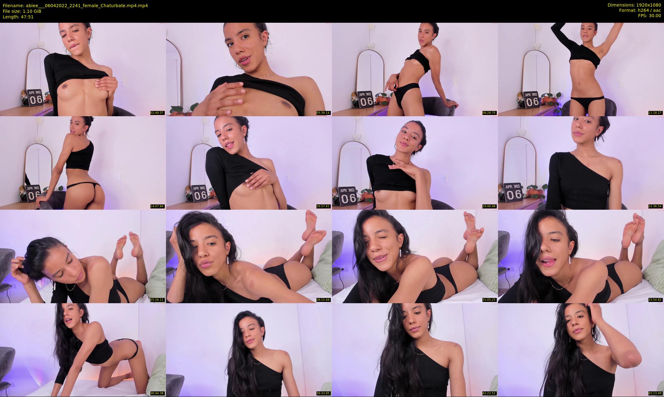 abiee__ — 48 minute Chaturbate female cam show recording, 1080p, Apr 6, 2022