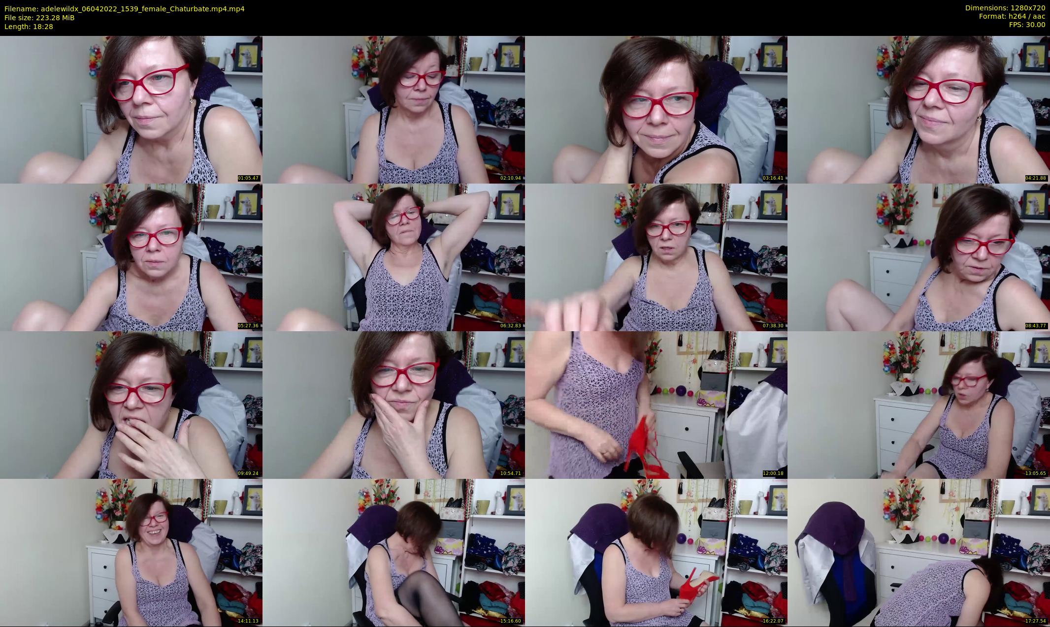 adelewildx — 19 minute Chaturbate female cam show recording, 720p, Apr 6, 2022