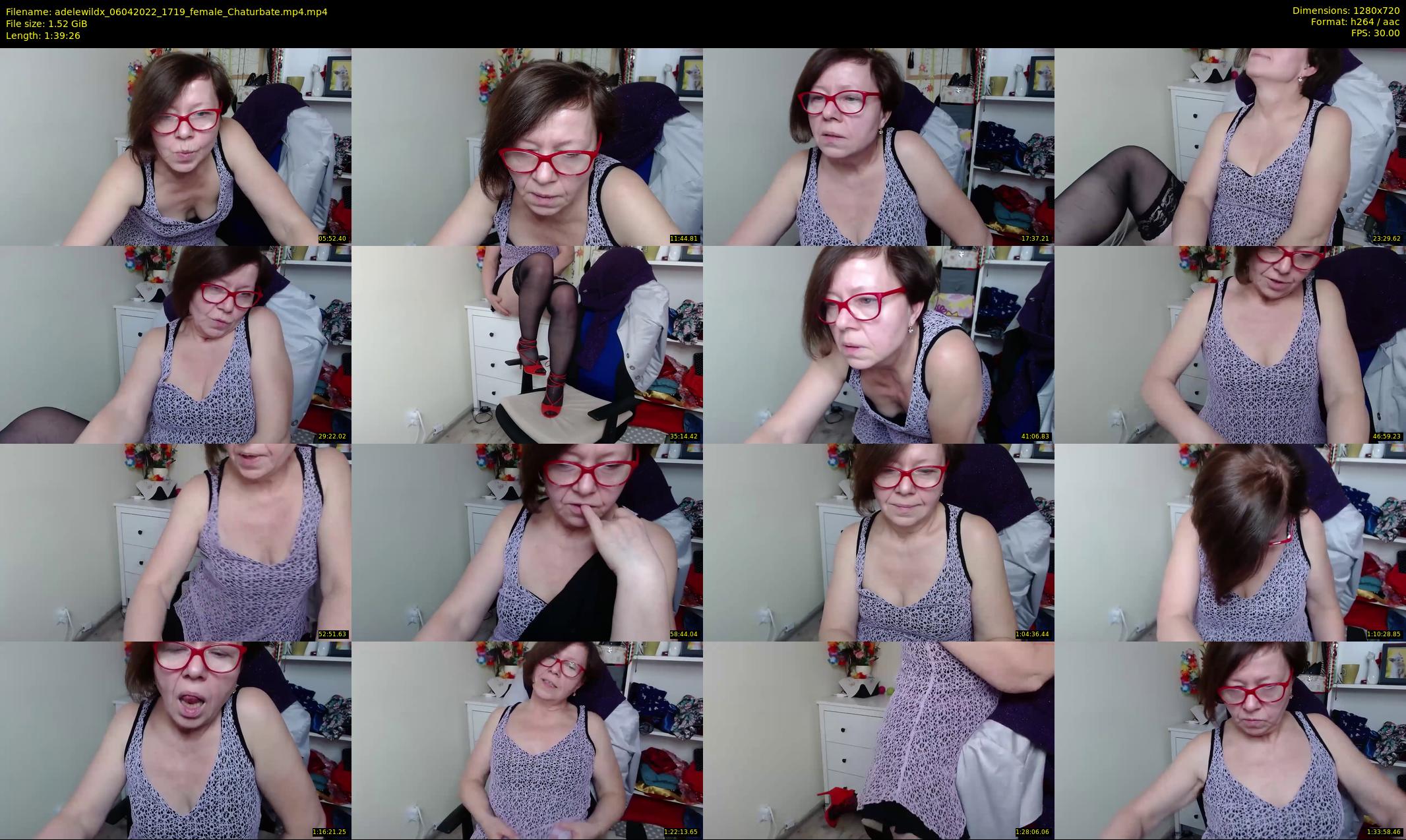 adelewildx — 100 minute Chaturbate female cam show recording, 720p, Apr 6, 2022