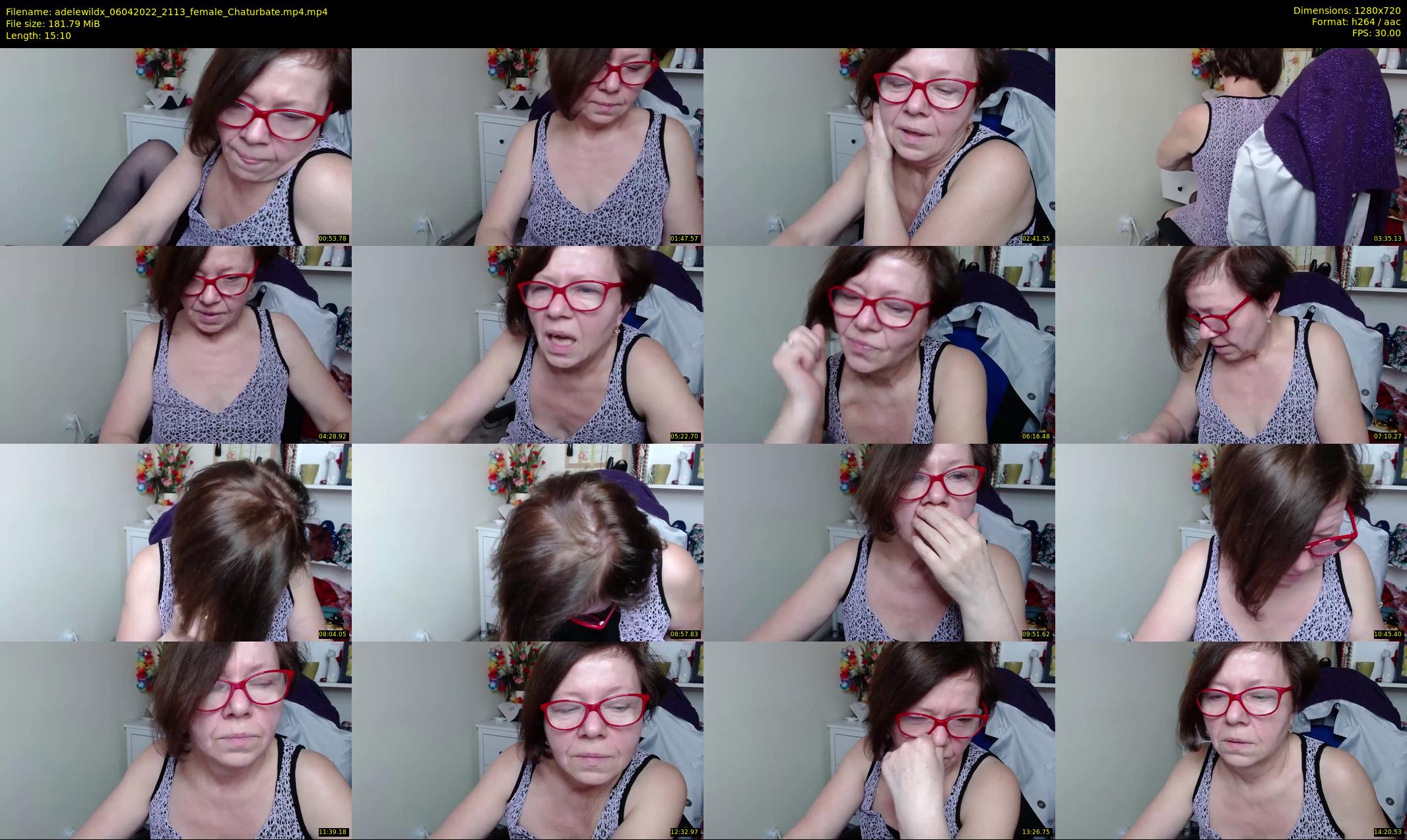 adelewildx — 16 minute Chaturbate female cam show recording, 720p, Apr 6, 2022