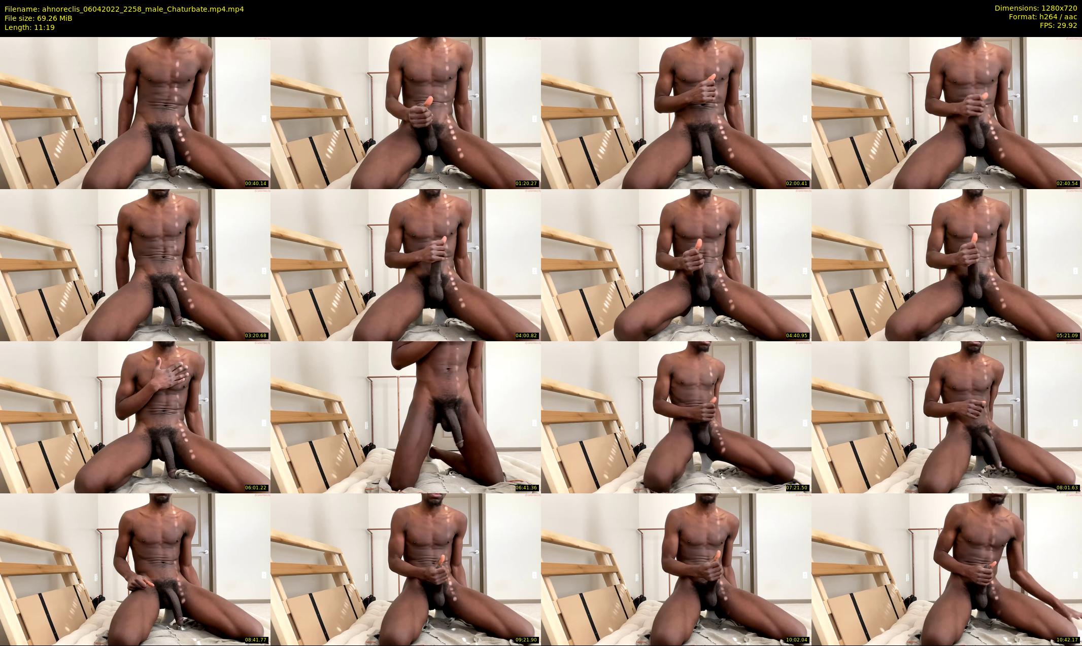 ahnoreclis — 12 minute Chaturbate male cam show recording, 720p, Apr 6, 2022