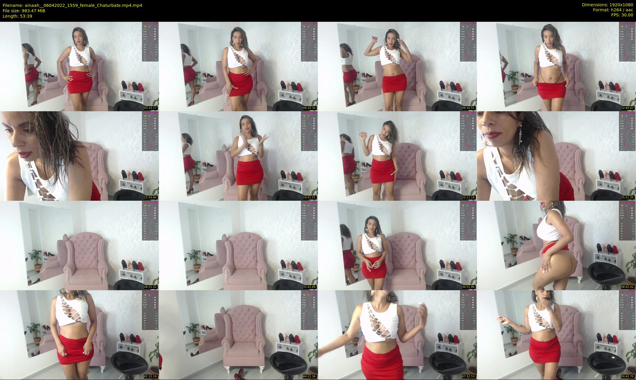 ainaah_ — 54 minute Chaturbate female cam show recording, 1080p, Apr 6, 2022