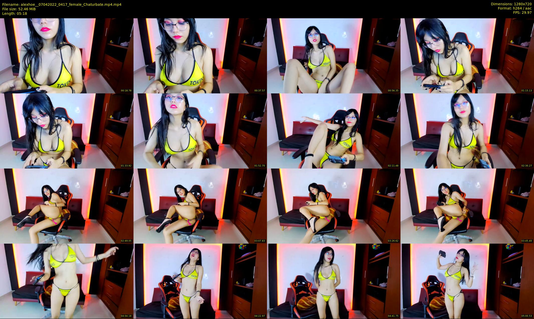 alexhoe_ — 6 minute Chaturbate female cam show recording, 720p, Apr 7, 2022