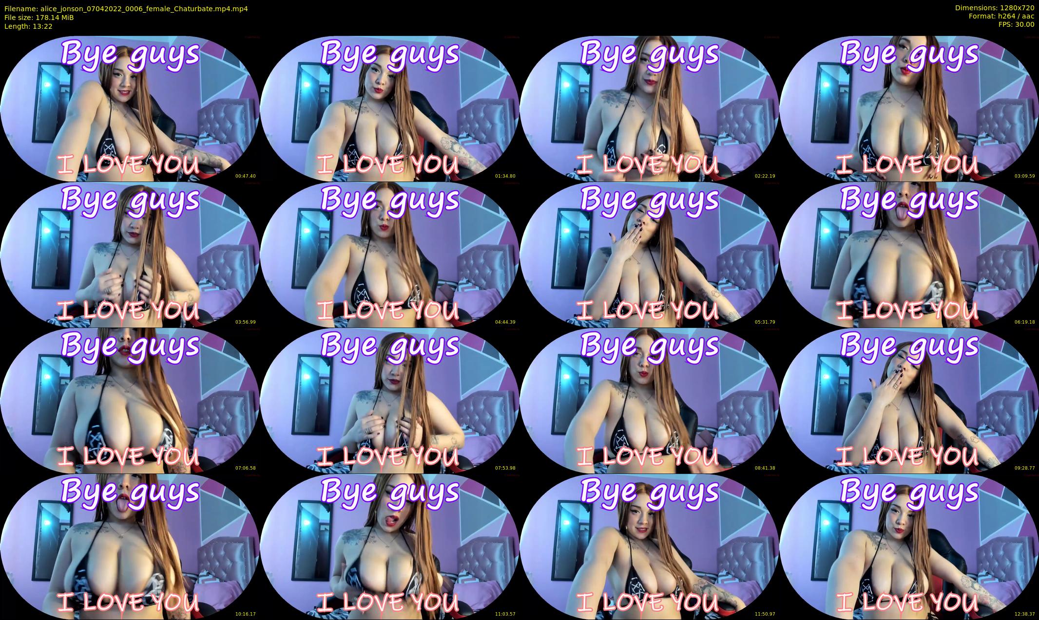 alice_jonson — 14 minute Chaturbate female cam show recording, 720p, Apr 7, 2022