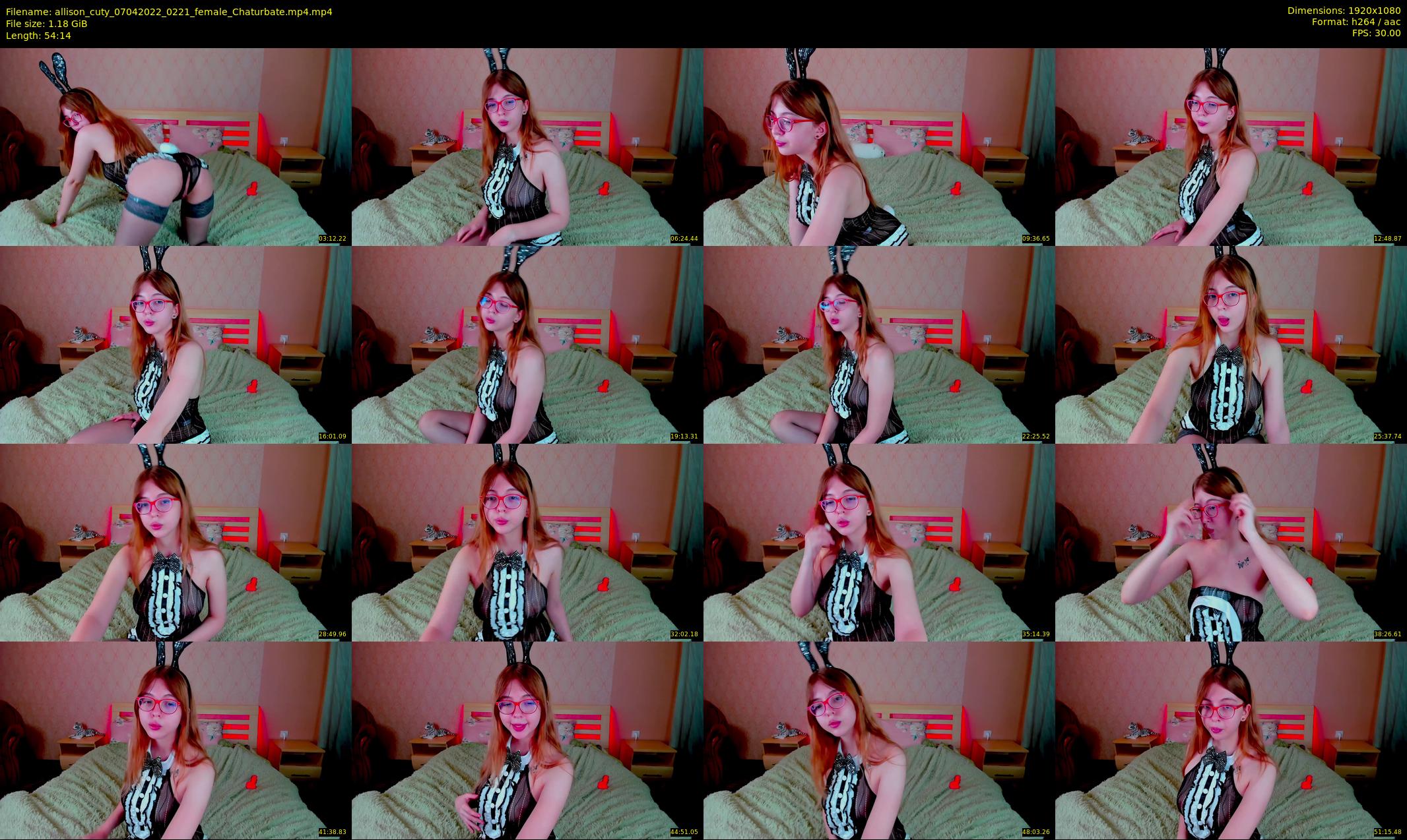 allison_cuty — 55 minute Chaturbate female cam show recording, 1080p, Apr 7, 2022