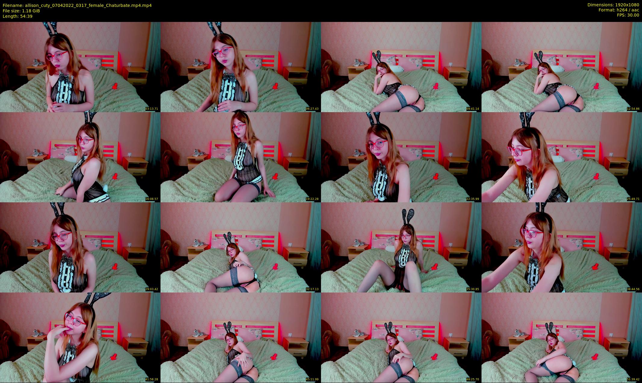 allison_cuty — 55 minute Chaturbate female cam show recording, 1080p, Apr 7, 2022
