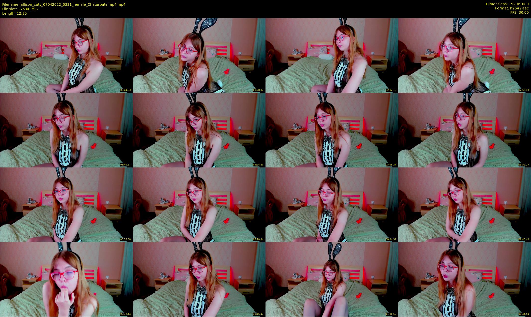 allison_cuty — 13 minute Chaturbate female cam show recording, 1080p, Apr 7, 2022