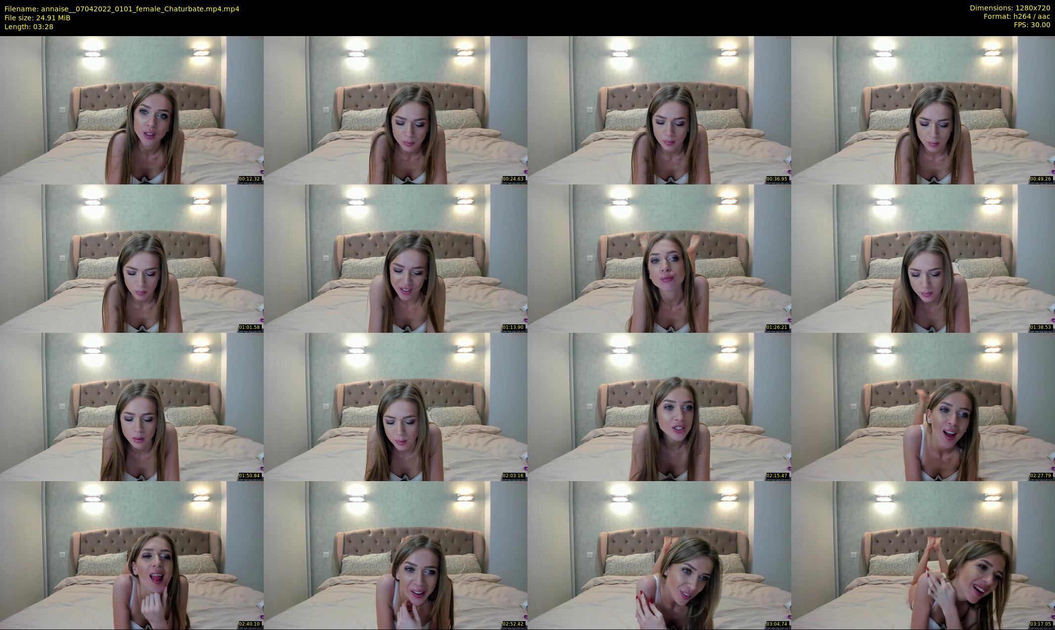 annaise_ — 4 minute Chaturbate female cam show recording, 720p, Apr 7, 2022