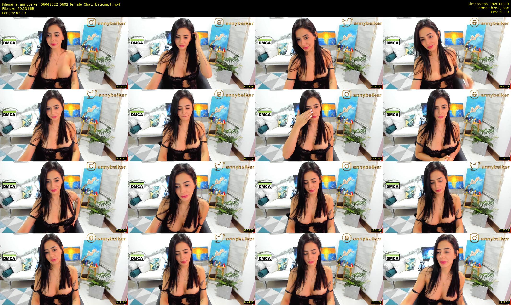 annybeiker — 4 minute Chaturbate female cam show recording, 1080p, Apr 6, 2022