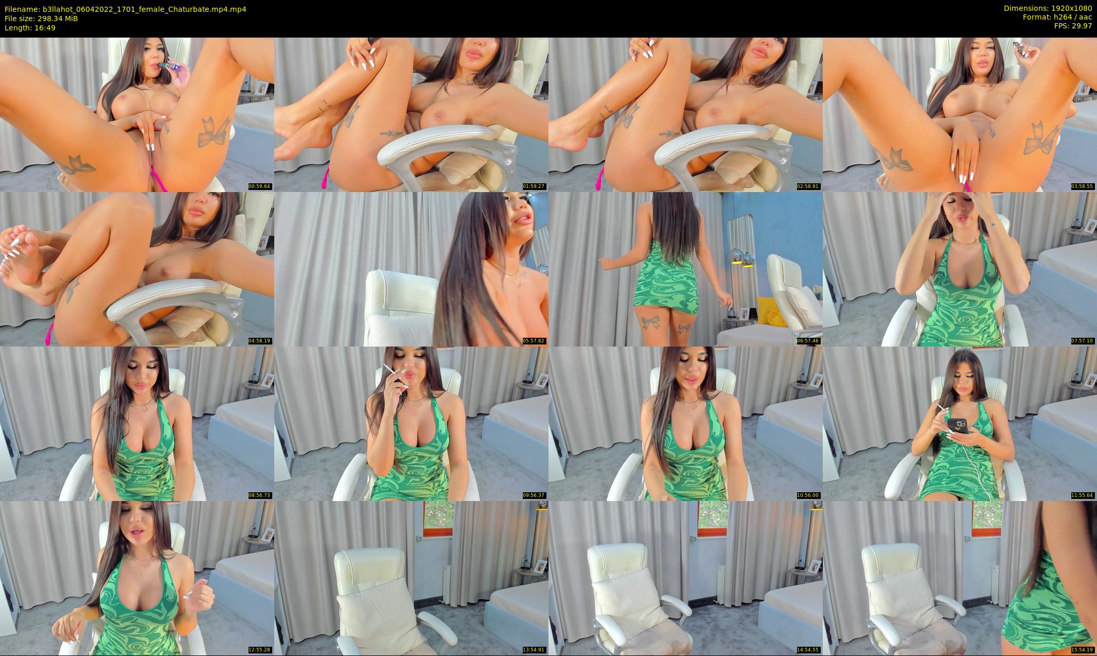 b3llahot — 17 minute Chaturbate female cam show recording, 1080p, Apr 6, 2022