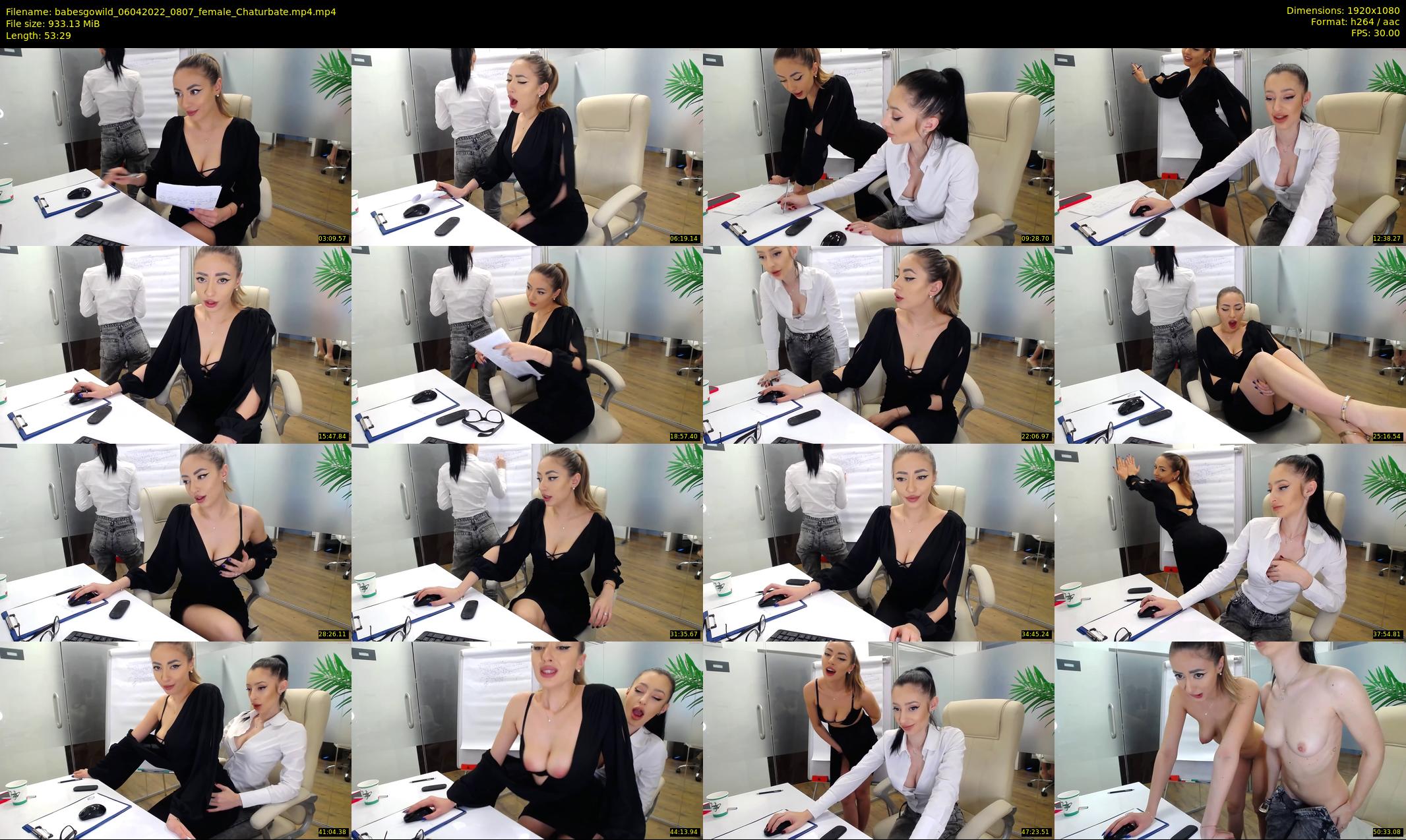 babesgowild — 54 minute Chaturbate couple cam show recording, 1080p, Apr 6, 2022