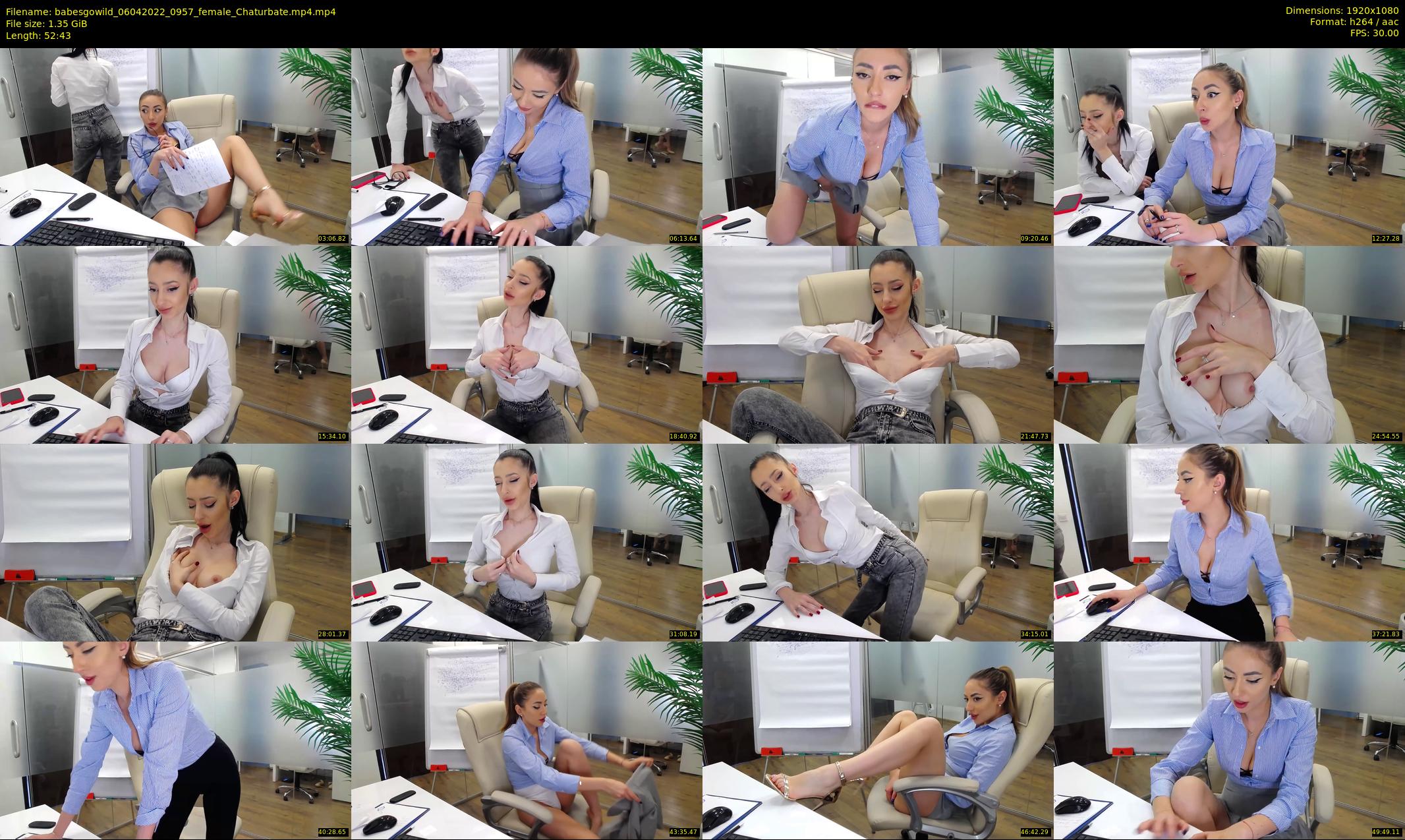 babesgowild — 53 minute Chaturbate couple cam show recording, 1080p, Apr 6, 2022