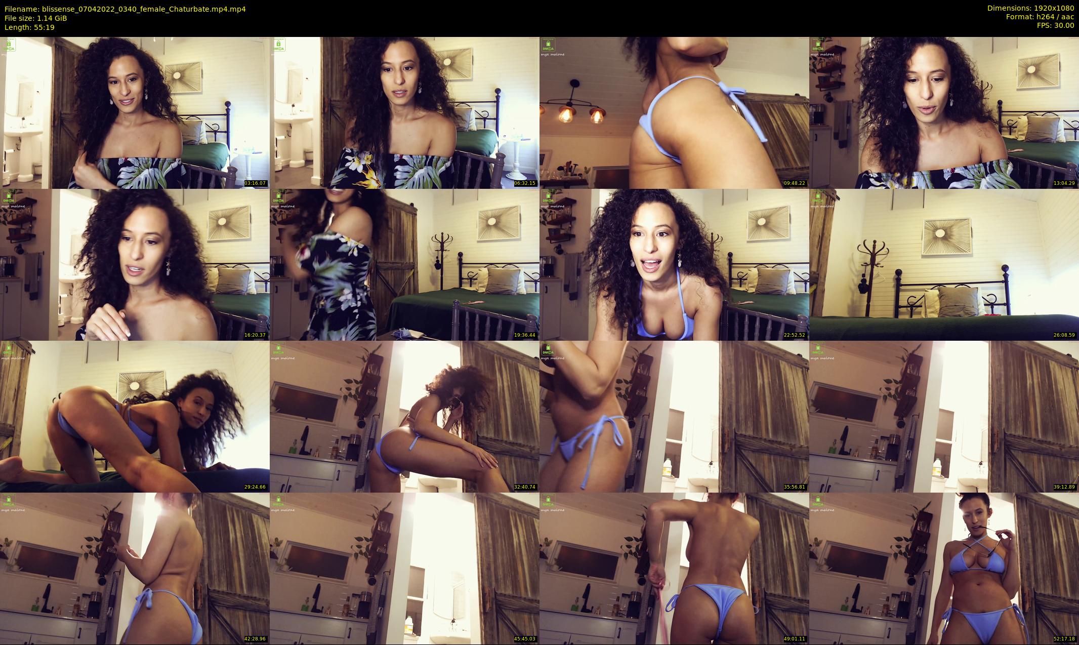 blissense — 56 minute Chaturbate female cam show recording, 1080p, Apr 7, 2022