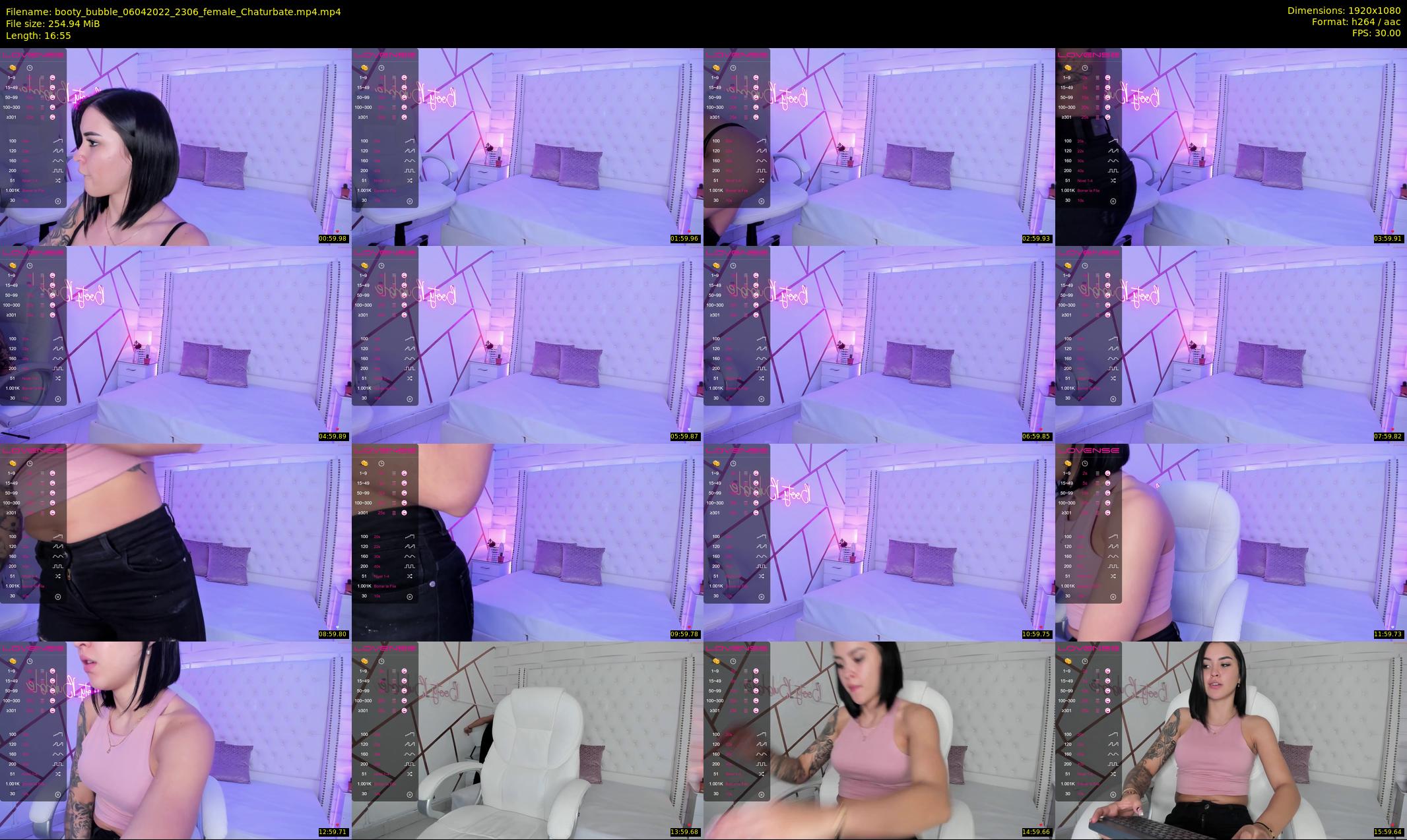 booty_bubble — 17 minute Chaturbate female cam show recording, 1080p, Apr 6, 2022