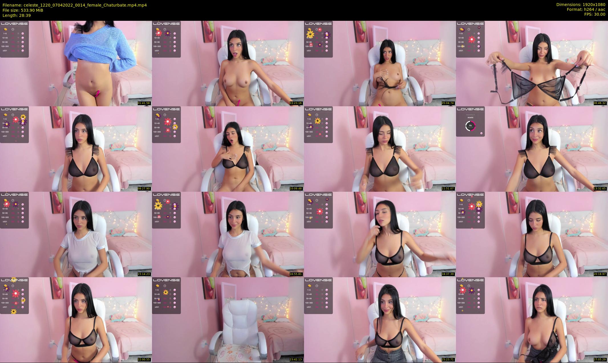 celeste_1220 — 29 minute Chaturbate female cam show recording, 1080p, Apr 7, 2022
