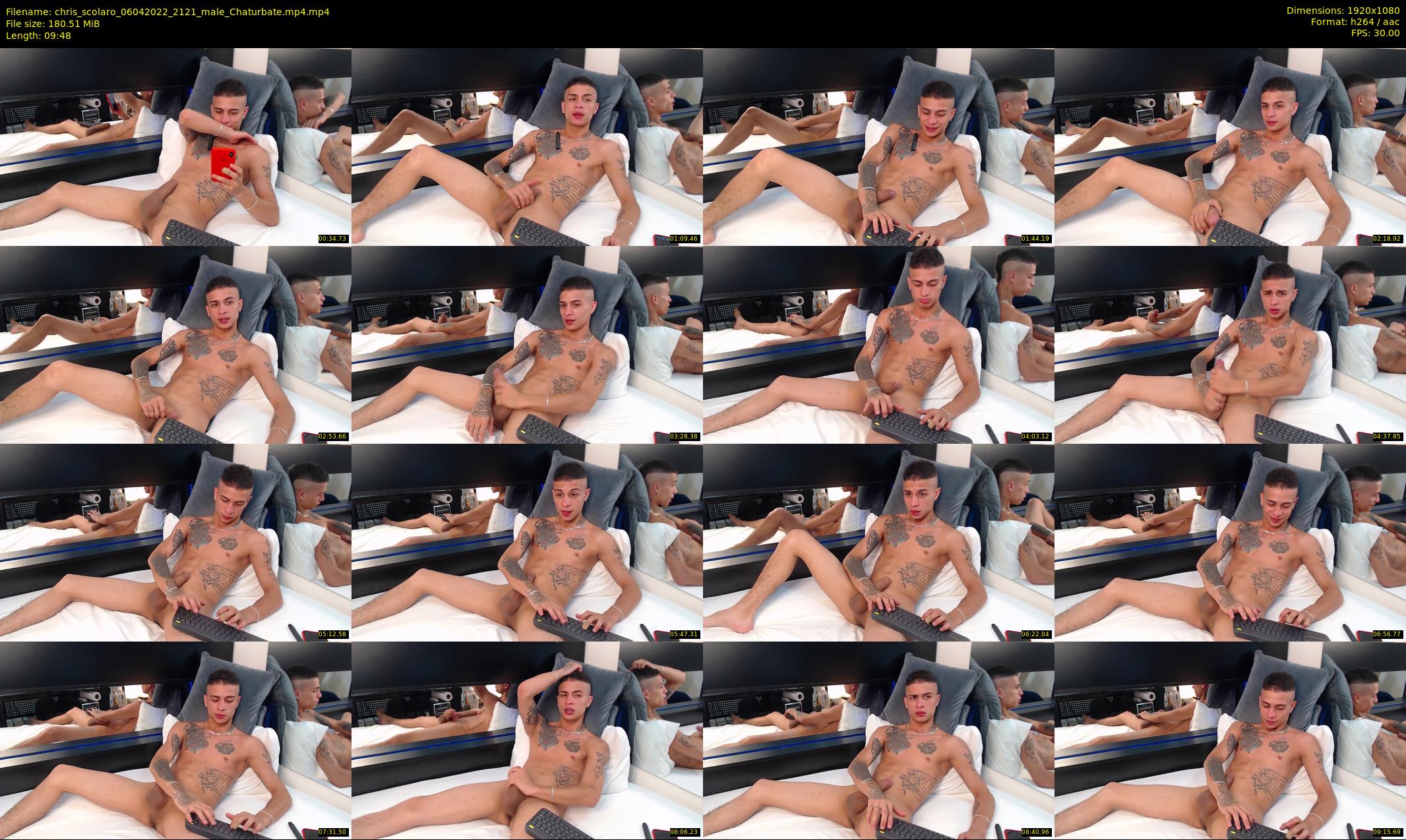 chris_scolaro — 10 minute Chaturbate male cam show recording, 1080p, Apr 6, 2022