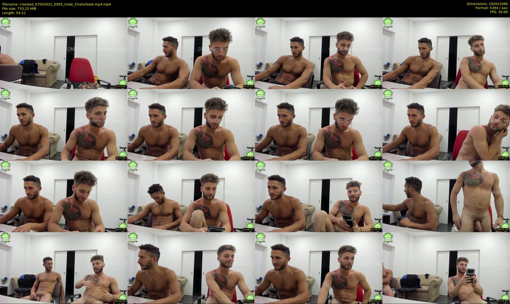 classied — 55 minute Chaturbate male cam show recording, 1080p, Apr 7, 2022
