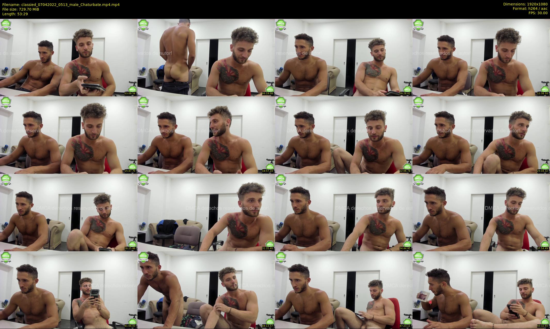 classied — 54 minute Chaturbate male cam show recording, 1080p, Apr 7, 2022